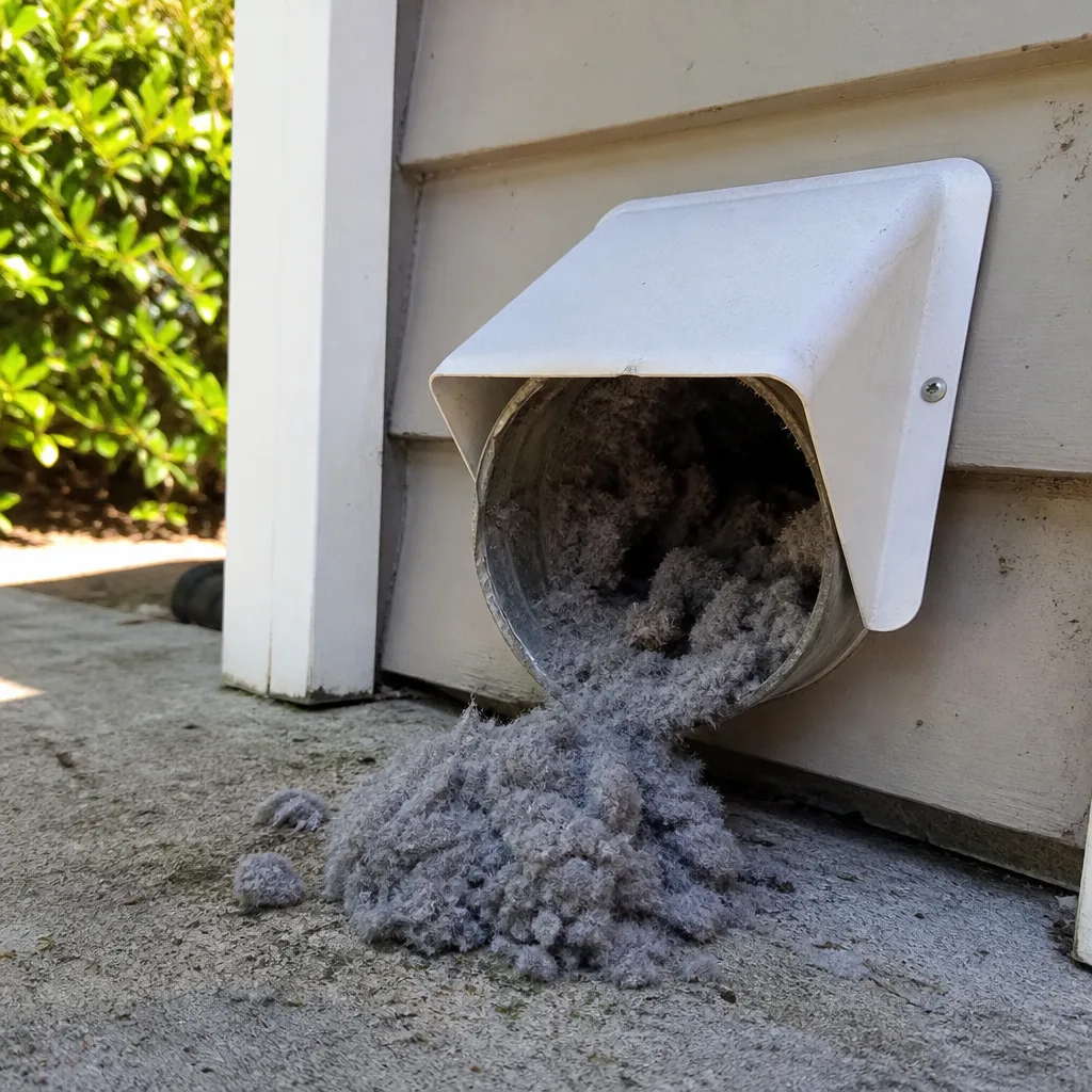 Dryer vent cleaning